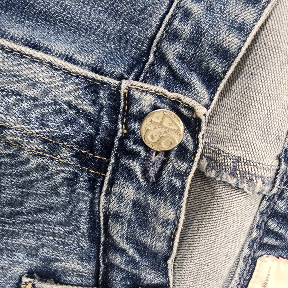 AG Adriano Goldschmied Faded Blue Cropped Jeans - Picture 5 of 12